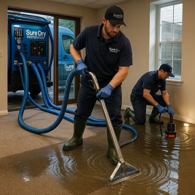 Water Extraction and Removal process in Lynchburg, VA